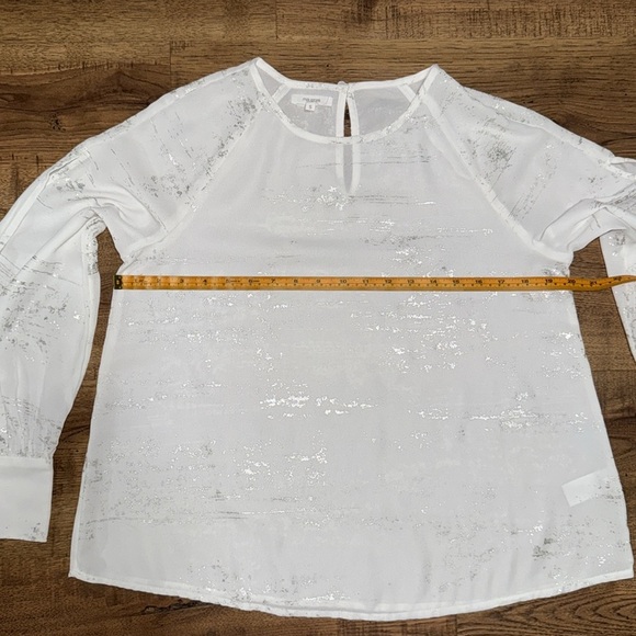 Maurices White Sequin Blouse - Picture 3 of 8